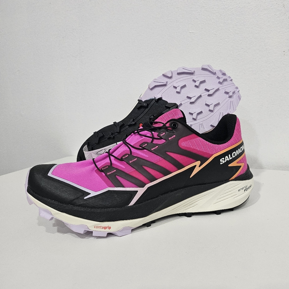Salomon Women'sTHUNDERCROSS Trail Running/ Hiking Shoes Rose Violet Size 9